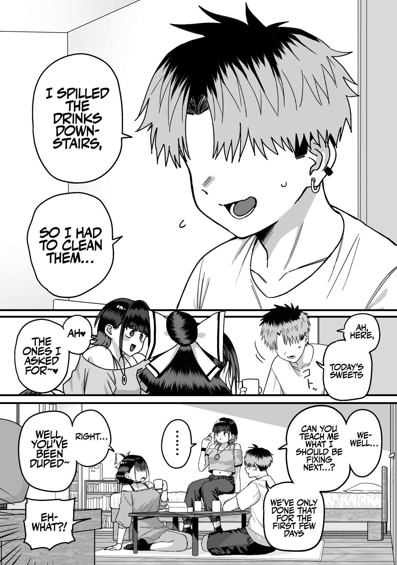 Hentai Manga Comic-A Harem Where No One Is Reciprocated-Read-8